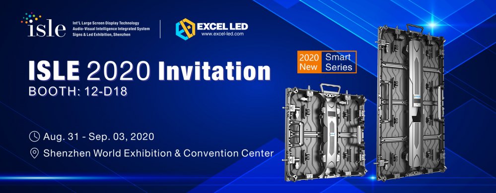 Excel LED is looking forward to your arrival at ISLE 2020